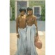 WW TUNISIE. Deux bonnes amies aux seins nus 1916