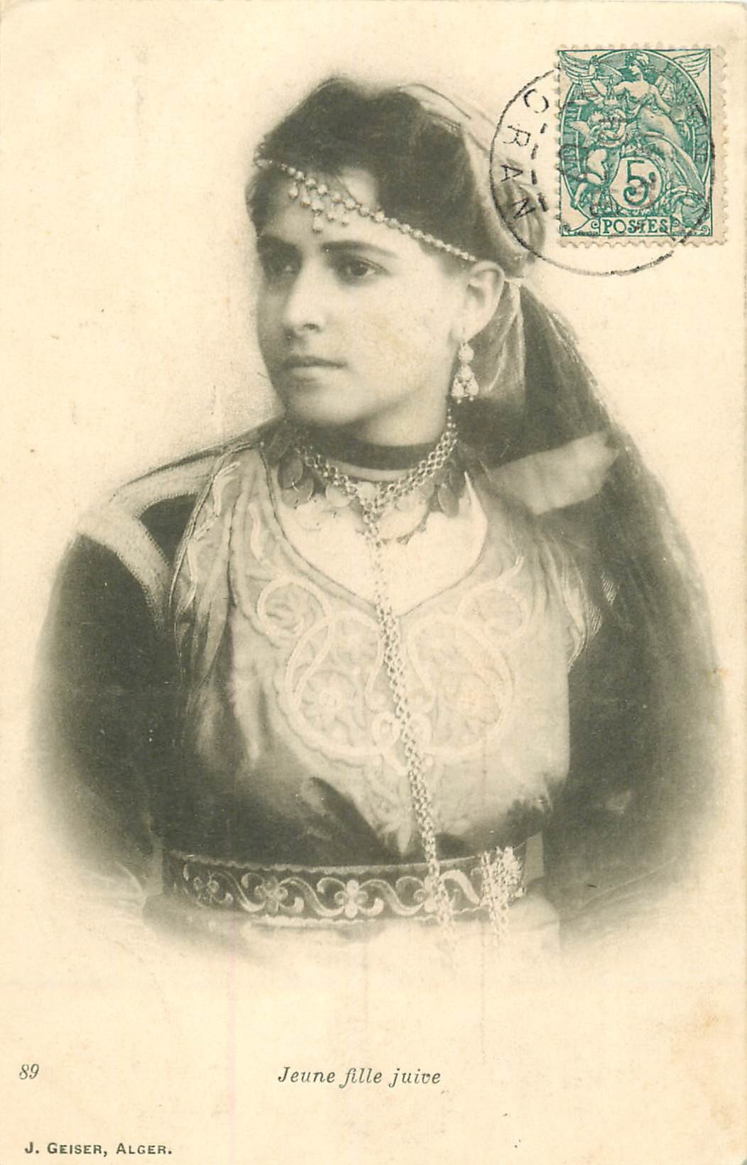 PHOTO CDV MME MANEGAT née FLOROS fille consul de Grèce en Algérie 1865