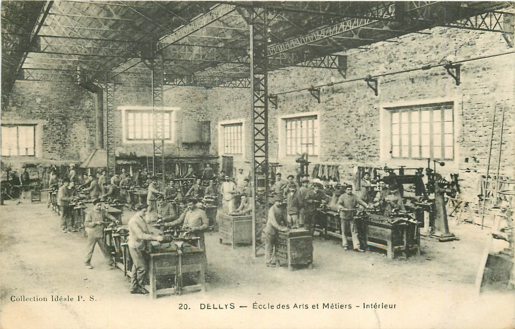 WW DELLYS. Ecole Arts et Métiers en Algérie 1918