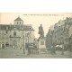 carte postale ancienne 14 CAEN. Top Promotion Place Saint-Sauveur Statue Elie de Beaumont