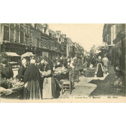 WW 41 ROMORANTIN. Le Marché sur Grande Rue 1916