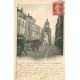 WW 63 RIOM. Militaires devant la Pharmacie rue du Commerce 1907
