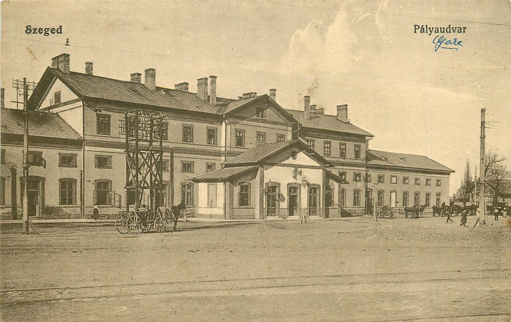 WW HONGRIE. Palyaudvar de Szeged 1919