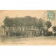 WW 77 MELUN. Le Tramway de Barbizon et l'Hôtel de la Gare 1905