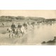 WW MAROC. Cavalerie chérifienne traversant le Loukkos près El-Ksar