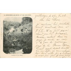 43 LA SOUCHERE-LES-BAINS. Cascade de la Dore 1904 animation