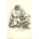 WW ALGERIE. Barbier Maure et Mozabite vers 1900