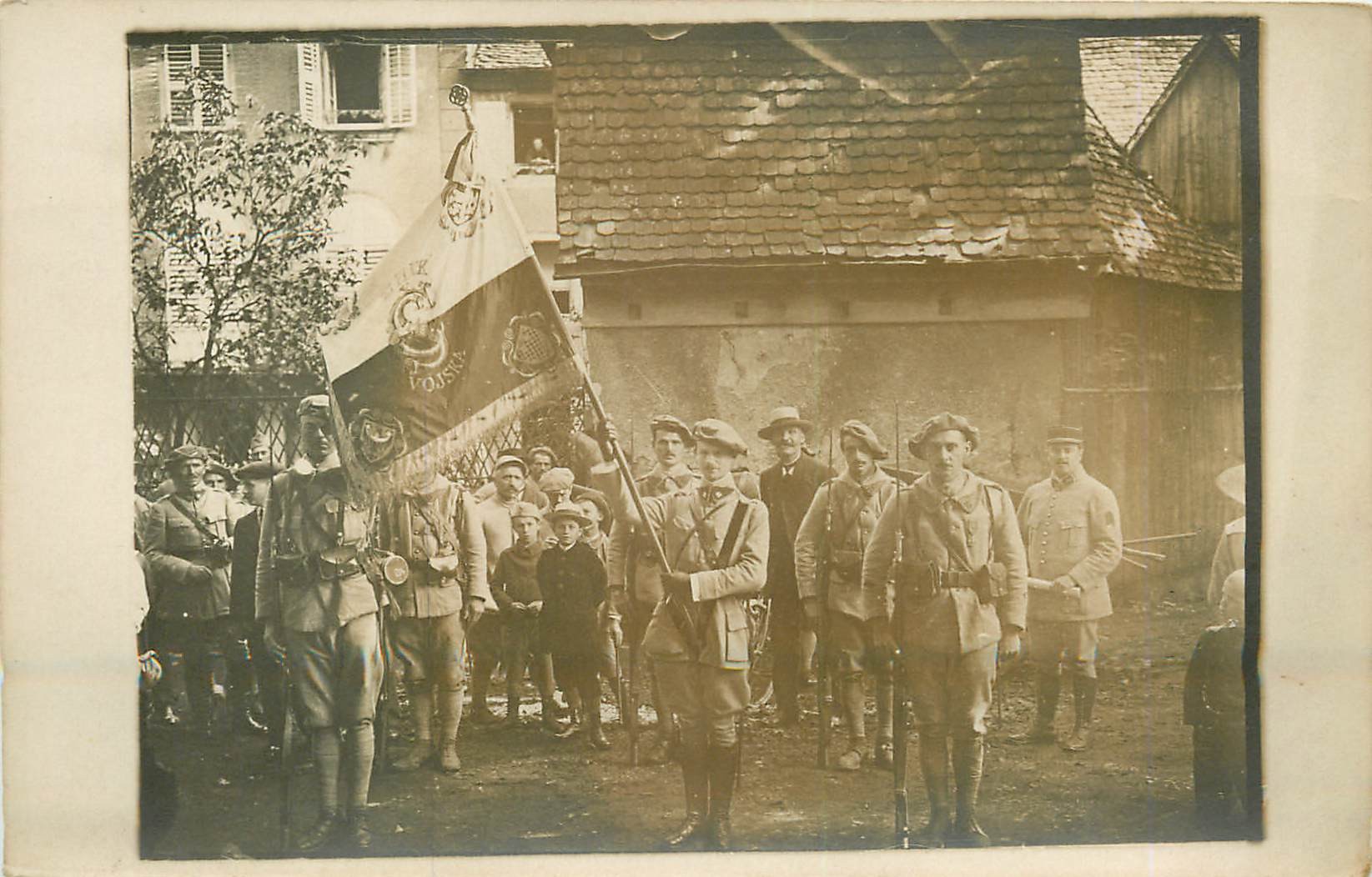 WW CROATIE. Légion Etrangère armée de Tchécoslovaquie Pluk Vojska