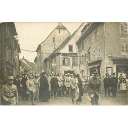 68 MASEVAUX. Visite du Maréchal Clemenceau Place de la Halle aux Blés