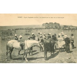 WW CAMPAGNE DU MAROC 1912. Le Général après l'explosion du Fort à Rabat