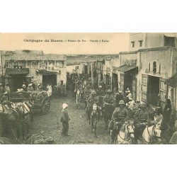 WW CAMPAGNE DU MAROC 1912. Entrée à Rabat au Retour de Fez