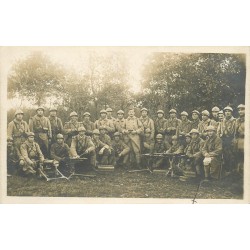 WW 78 BONNIERES-SUR-SEINE. Groupe de Soldats avec mitrailleuses 1915