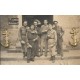 27 VERNON. Véritable Photo format Cpa de Militaires en 1946 avec deux ancres en ajoutis
