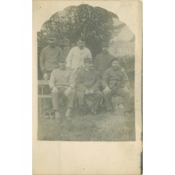 WW MILITAIRES. Photo Cpa de Soldats " Poilus " du 68 ° Régiment