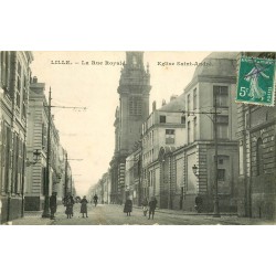WW 59 LILLE. Eglise Saint-André rue Royale 1911