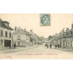 60 CARLEPONT. Cordonnerie Française sur Grande Rue 1907