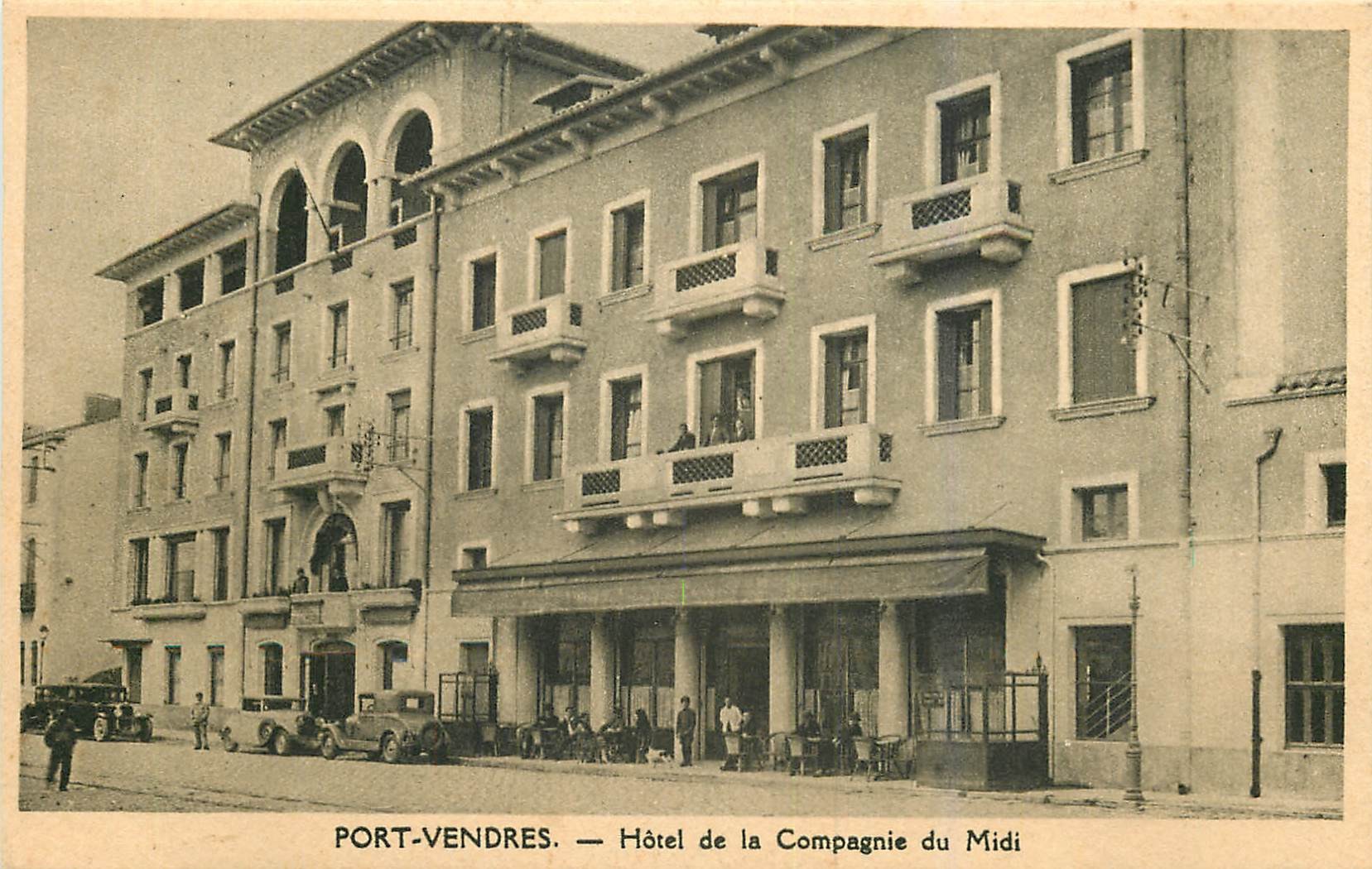 WW 66 PORT-VENDRES. Hôtel de la Compagnie du Midi