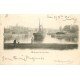 carte postale ancienne 14 CAEN. Top Promotion Sortie du Navire Johanna du Port 1901