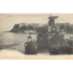 WW 06 CANNES. Fort Île Sainte Marguerite et le Titan
