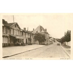 WW 08 CHATEL-CHEHERY. Café Au Solitaire ardennais sur Grande Rue