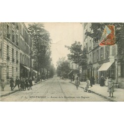 WW 92 MONTROUGE. Avenue de la République 1910