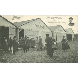 WW 69 LYON. Aviation Paulhan et Métrol Aviateurs sur Aéroplanes 1910