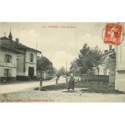 WW 01 FOISSIAT. Place de l'Eglise 1913