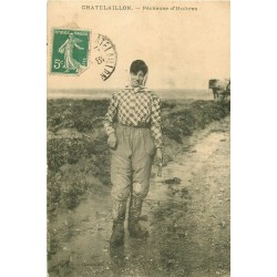 17 CHATELAILLON. Pêcheuse d'Huîtres 1912 Métiers de la Mer