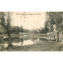 WW 38 GENAS. Lavandières à l'Etang de Mathan 1914