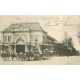 WW 58 NEVERS. Attelages au Marché Carnot Avenue de la Gare 1904