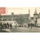 WW 45 MONTARGIS. Ouvriers autour de la Buvette ambulante devant l'Usine de Lenglée 1906