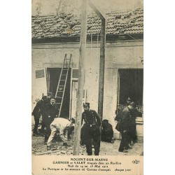 WW 94 NOGENT-SUR-MARNE. Garnier et Valet traqués dans un Pavillon par des Policiers 1912