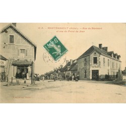 WW 03 MONTMARAULT. Rue de Blomard et du Point du Jour 1908