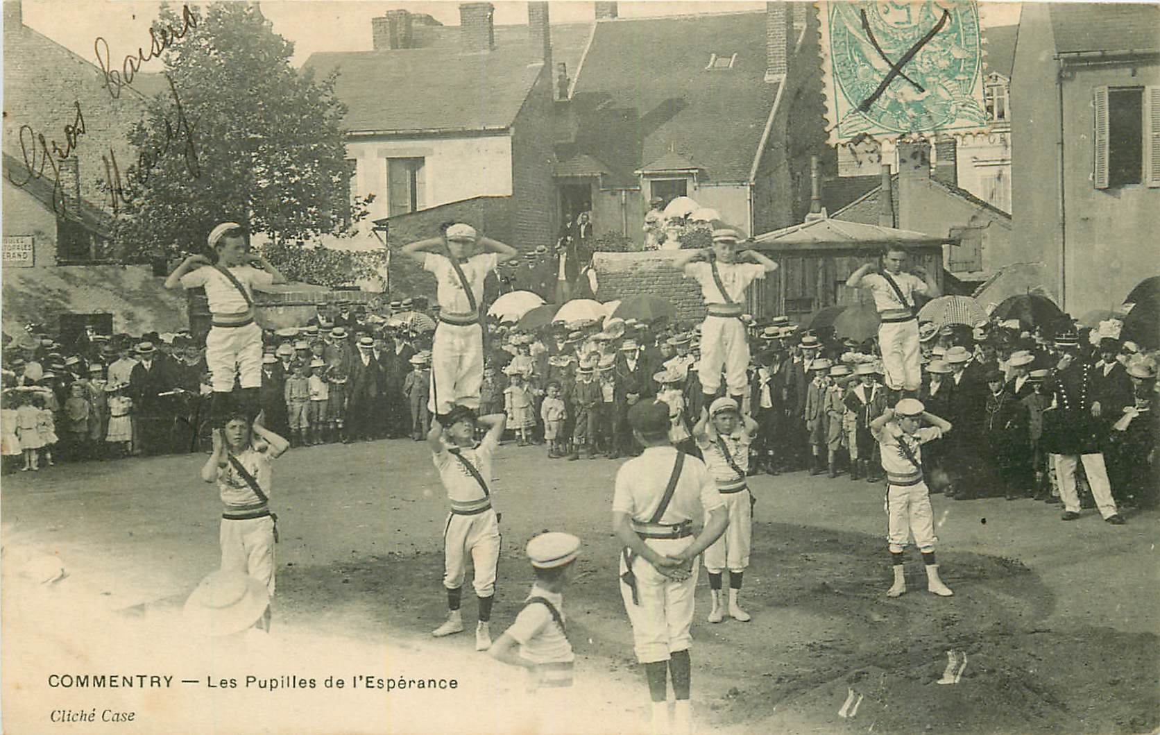 WW 03 COMMENTRY. Les Pupilles de l'Espérance Gymnastes 1908