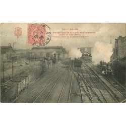 WW PARIS XIV. La Gare Montparnasse 1906