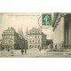 carte postale ancienne 14 CAEN. Top Promotion Place Fontette et Palais de Justice Imprimerie Librairie