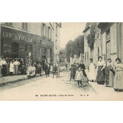 94 SAINT-MAUR. Tabac Adam rue de Paris 1916