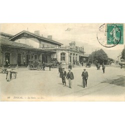 WW 88 EPINAL. La Gare 1910