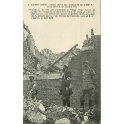 WW 02 SEBONCOURT. Aumônier et Vierge intacte 1918