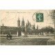 carte postale ancienne 14 CAEN. Top Promotion Lycée et Eglise Saint-Etienne 1907-1908