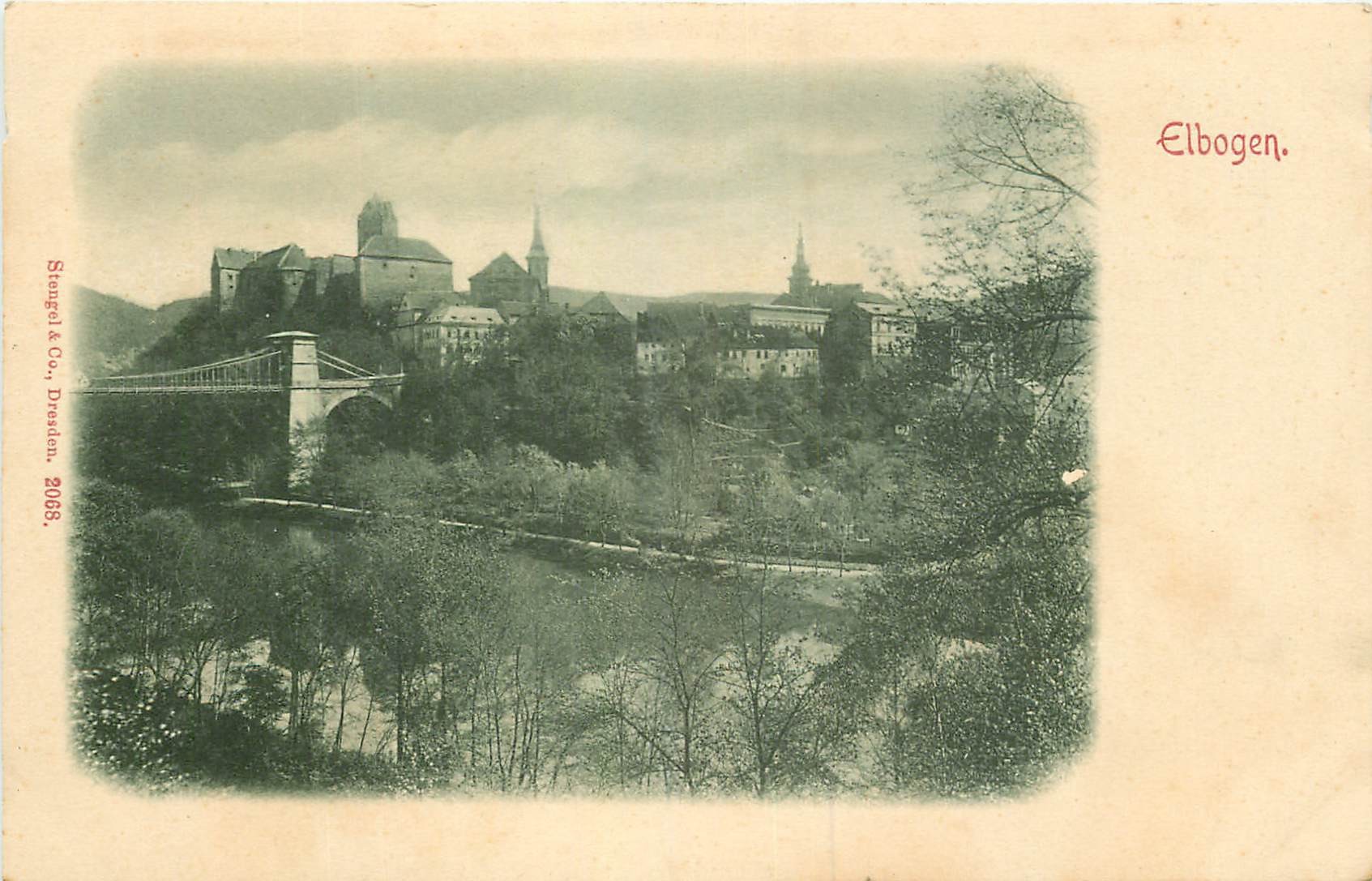 WW TCHEQUIE. Elbogen vers 1900