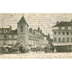 WW LONS-LE-SAUNIER. Le Marché 1905