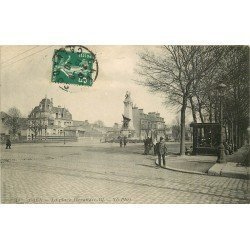 carte postale ancienne 14 CAEN. Top Promotion Fleuriste Place Alexandre III 1910
