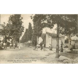 WW 52 BRICON. Le Village Route de Châteauvillain 1922