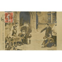 Jeu de Billes par Chocarne-Moreau au Salon de 1911
