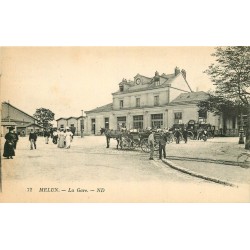 77 MELUN. La Gare