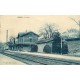 01 MIRIBEL. La Gare vers 1924...