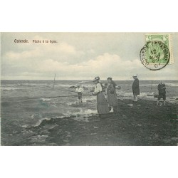 OSTENDE. Pêche à la ligne 1907