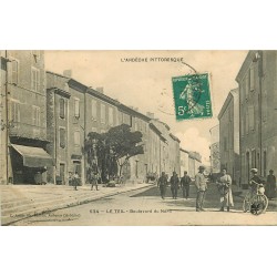 07 LE TEIL. Boulevard du Nord 1911