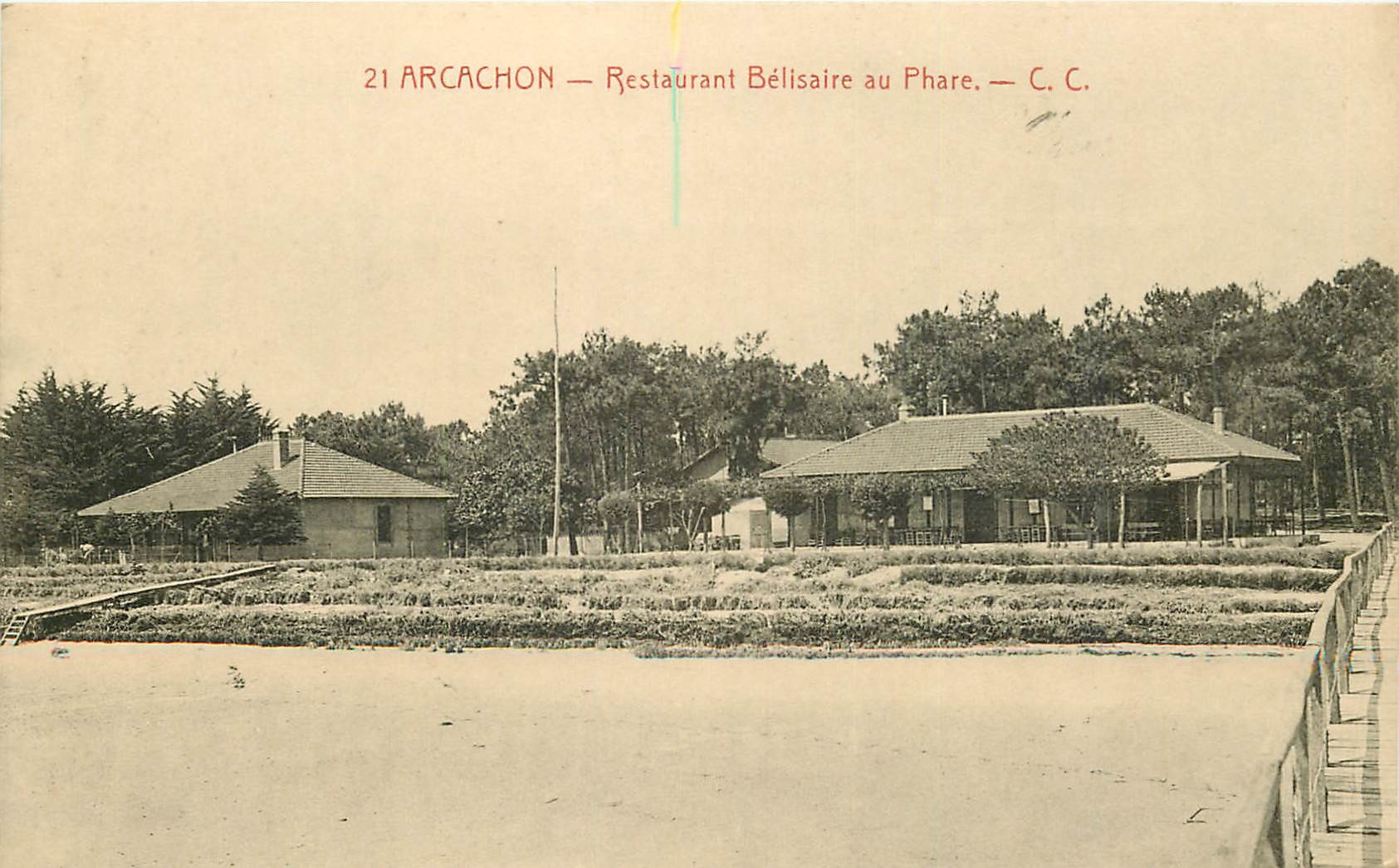 33 ARCACHON. Restaurant Belisaire au Phare